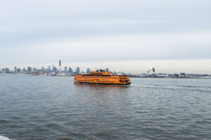 Free ferry to Statue of Liberty